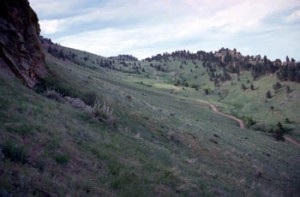 Mt. Sanitas trail area
